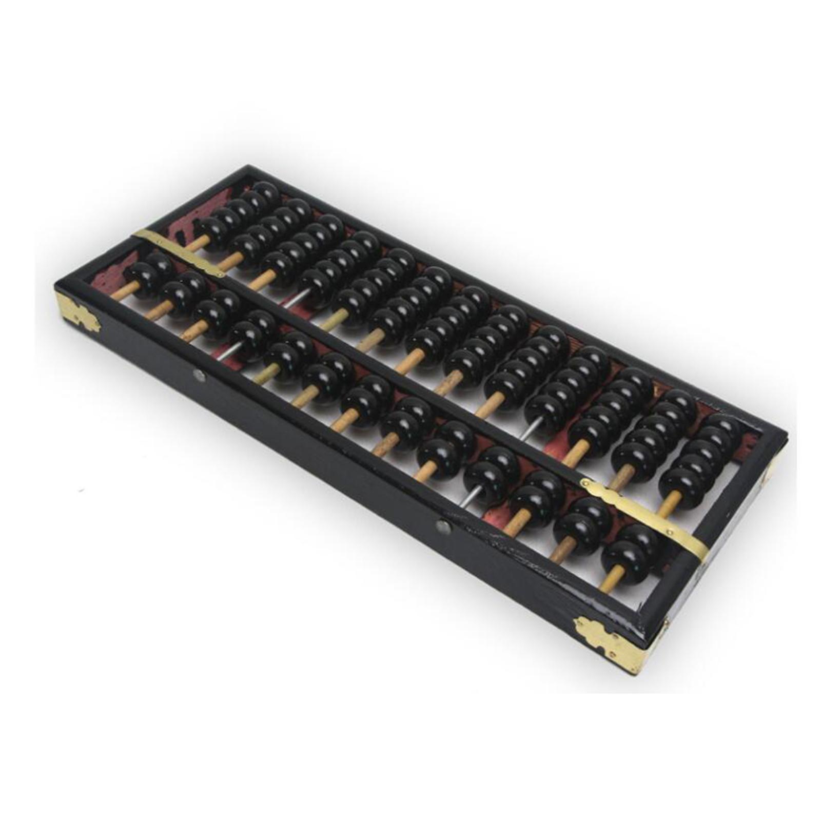 Abacus Counting Bead - Chinese Wooden Bead Arithmetic Abacus Professional