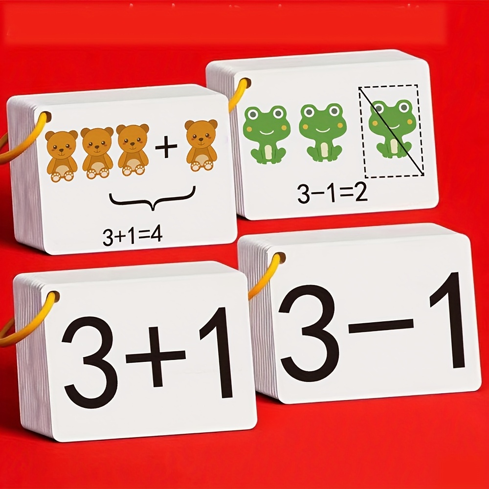 Math Manipulative Set - 132 Cards with Addition and Subtraction