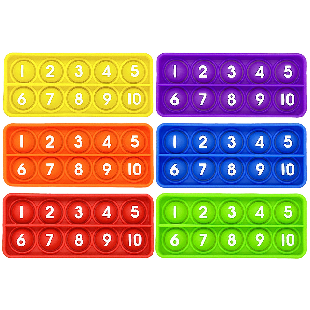 Math Manipulative Set - Ten Frames Math Games Toy for