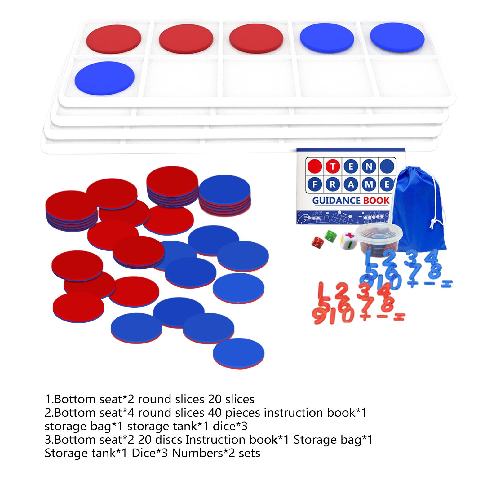 Math Manipulative Set - Giant Ten Frames Set Math Tool