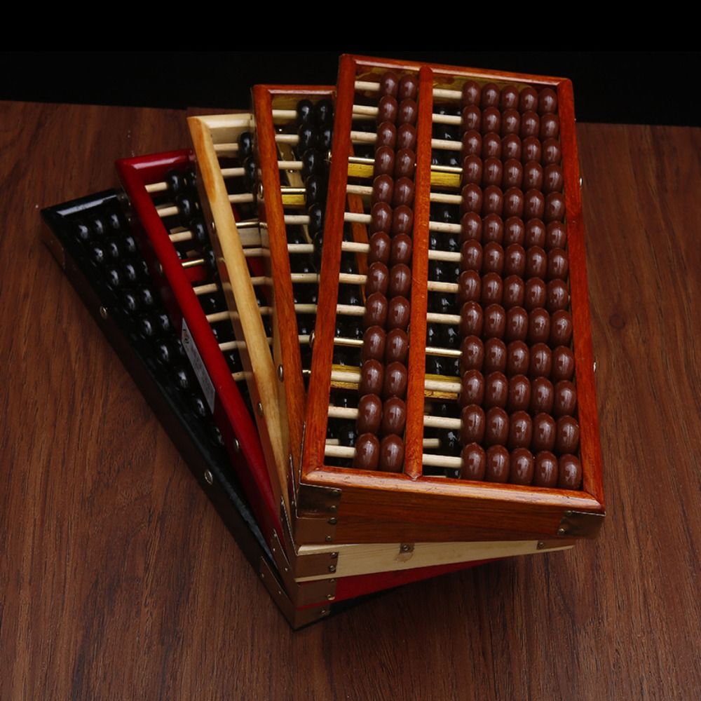 Abacus Counting Bead - Calculation Rack Counting Abacus 13 Digit