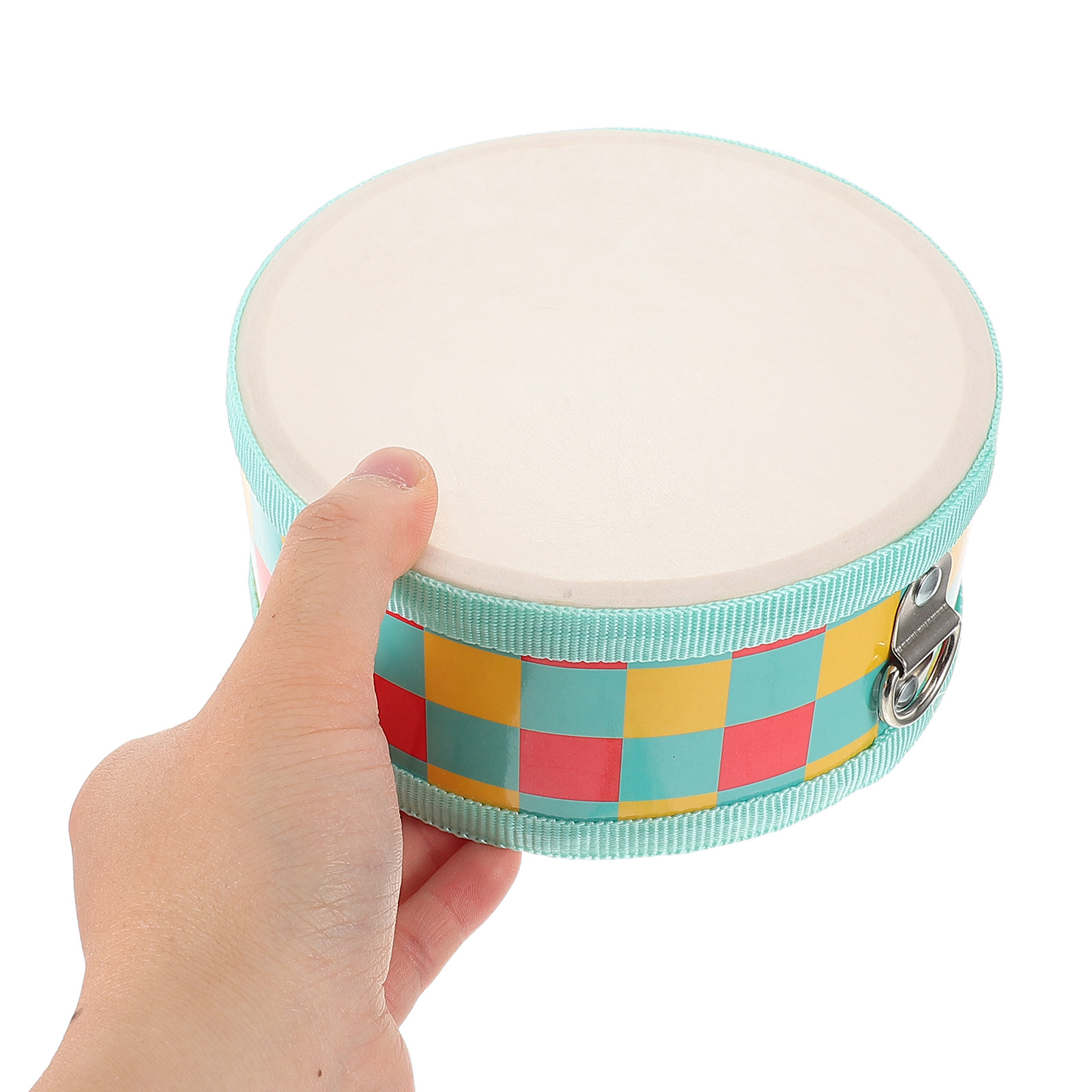 Kids Education Music - Double Sided Children's Hand Drum Wooden