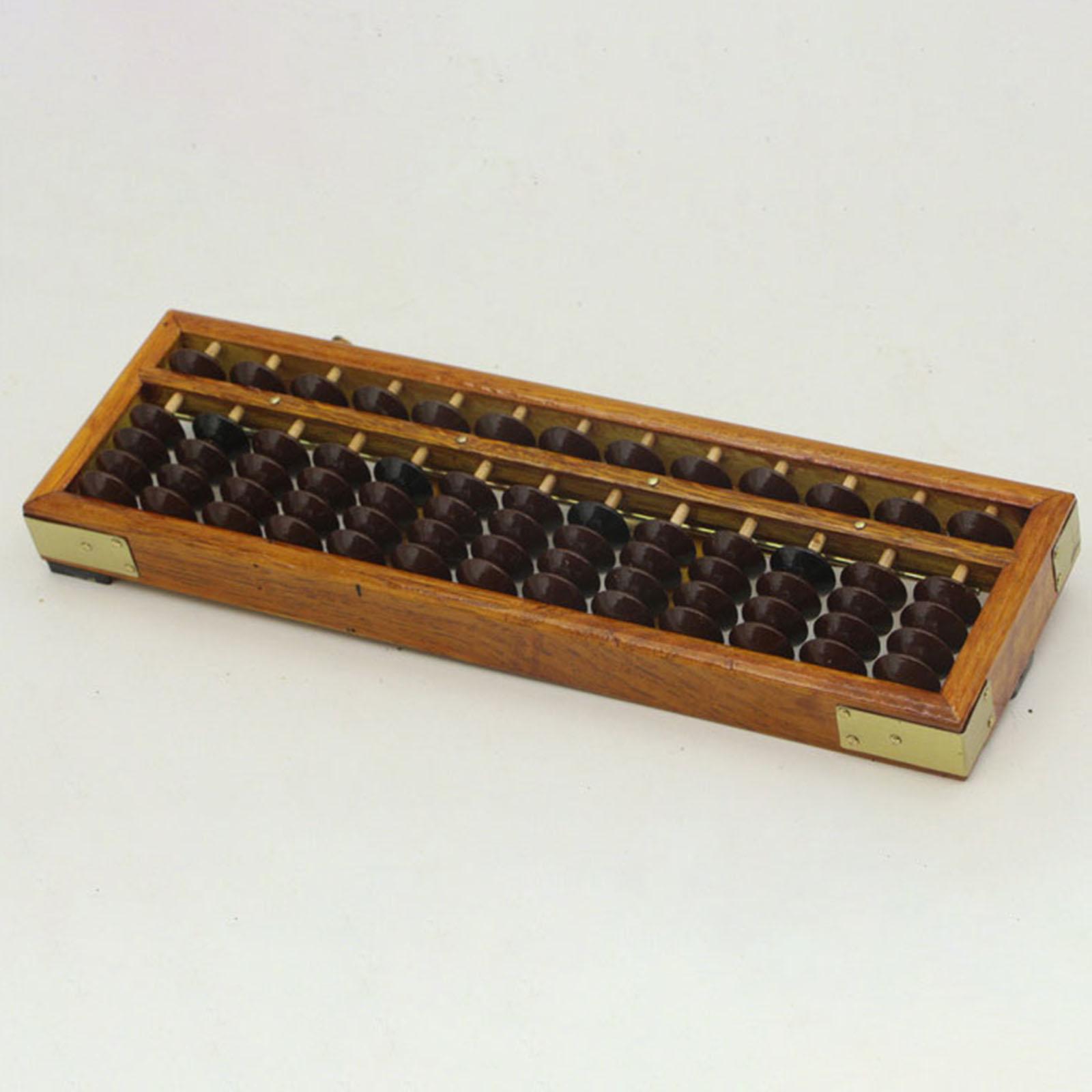 Abacus Counting Bead - 13 Column Arithmetic Abacus 5 Beads