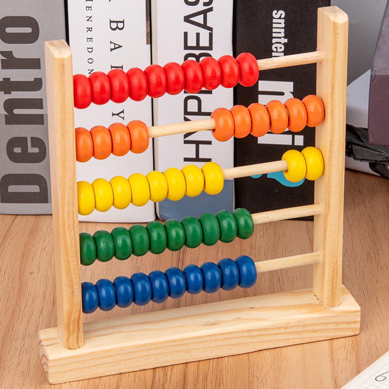 Wooden Frame Abacus Toys Count - Abacus Counting Bead 评论和价格