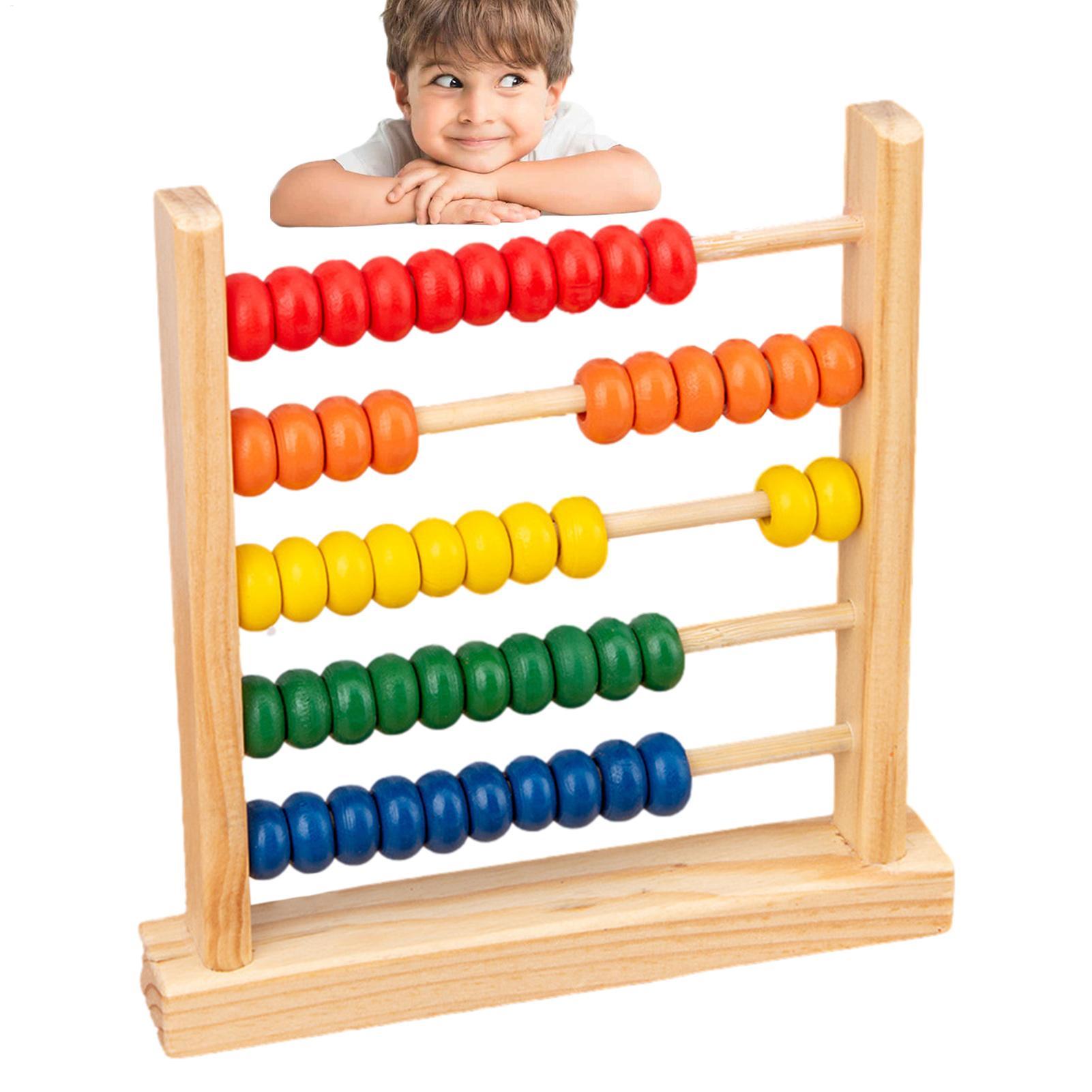 Wooden Frame Abacus Toys Count - Abacus Counting Bead 评论和价格