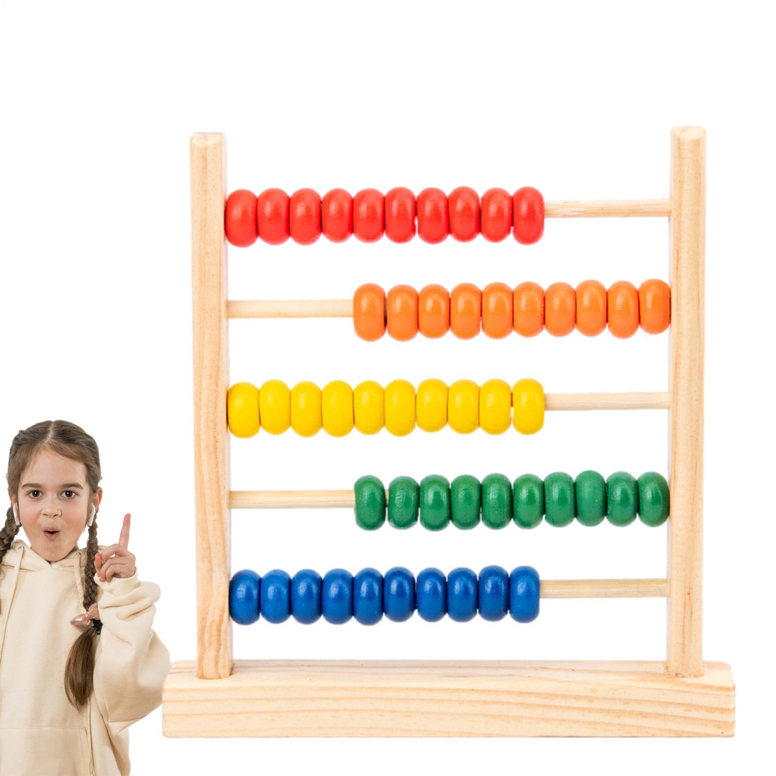 Wooden Frame Abacus Toys Count - Abacus Counting Bead 评论和价格