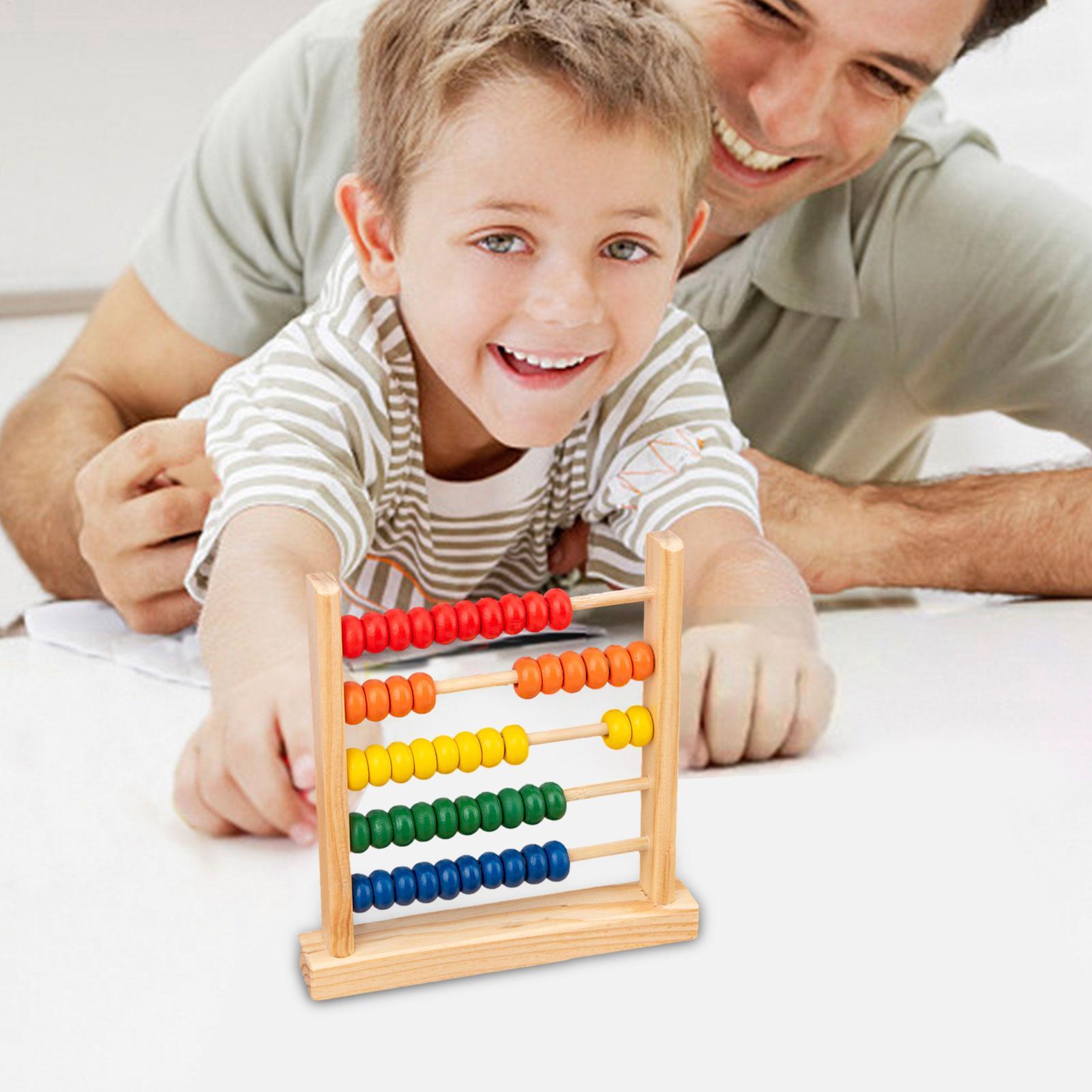 Wooden Frame Abacus Toys Count - Abacus Counting Bead 评论和价格