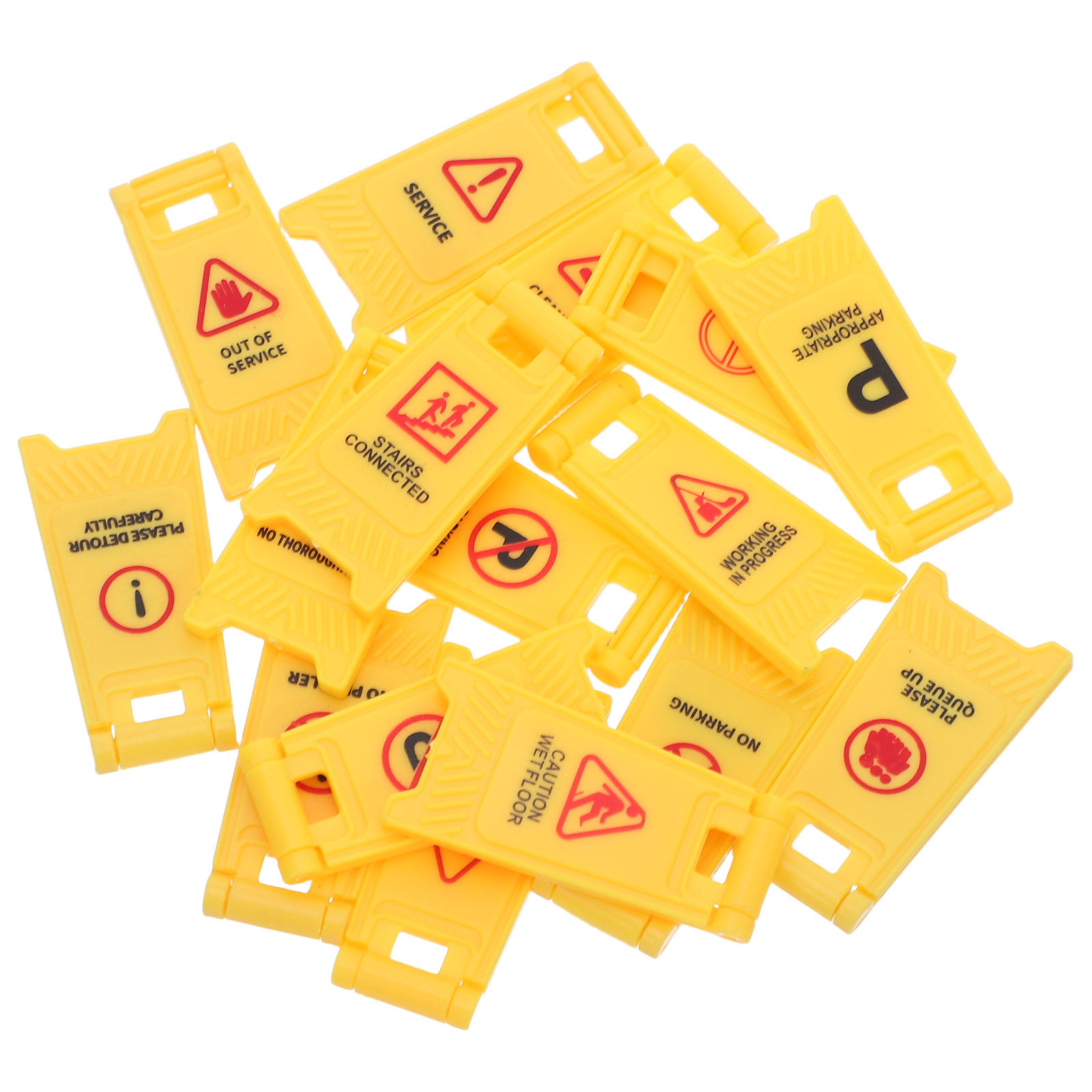 16Pcs Miniature Traffic Road S - Kid Education 评论和价格