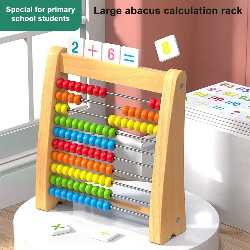 Wooden Counting Toy Abacus Mon - Abacus Counting Bead 评论和价格