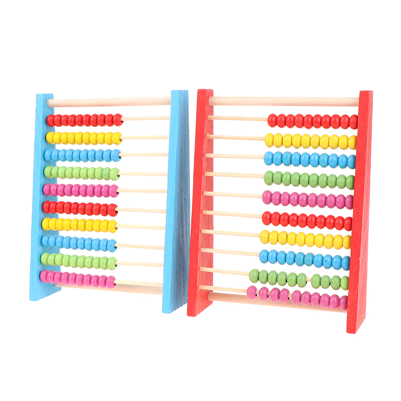 New-Wooden Abacus Child Math E - Abacus Counting Bead 评论和价格
