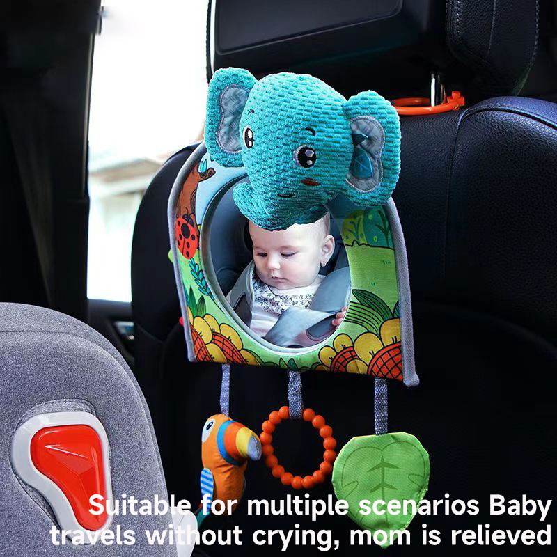 Baby Car Seat Mirror Toys Kids - Kids Education Music 评论和价格