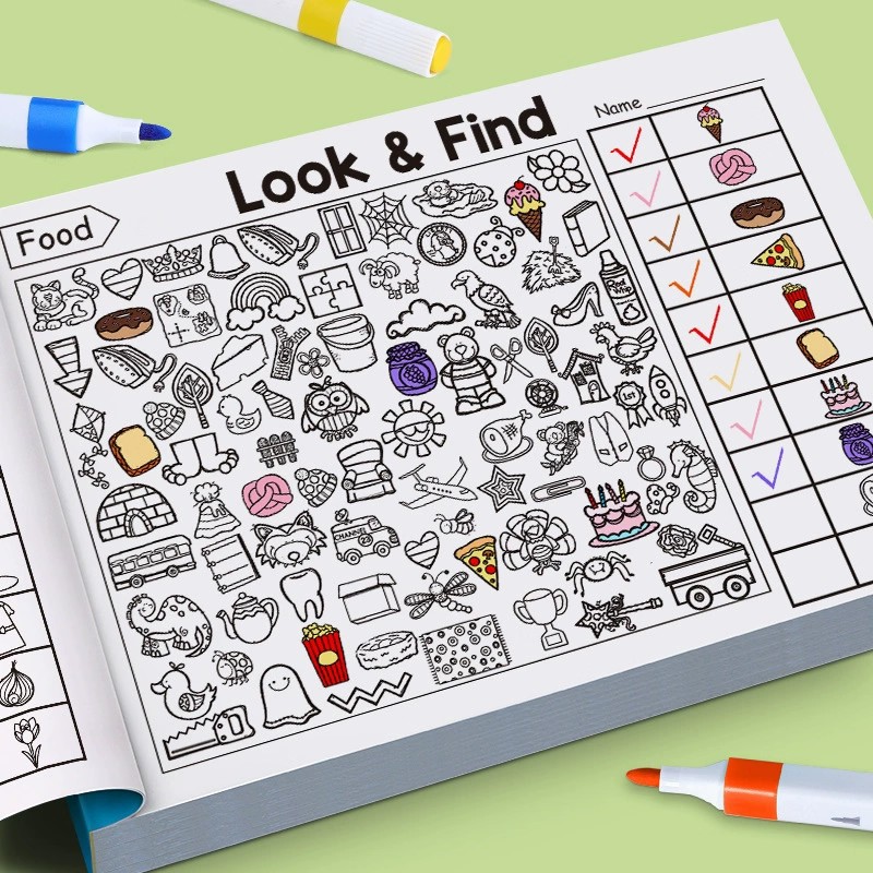 Look And Find Coloring Book fo - Kid Education 评论和价格