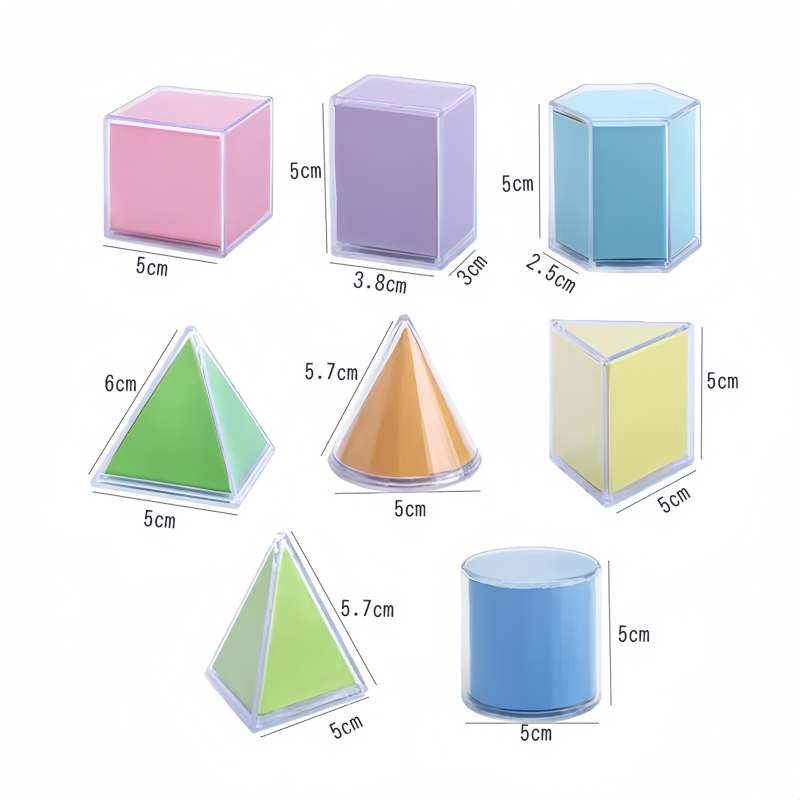 8Pcs Montessori Math Transpare - Math Manipulative Set 评论和价格