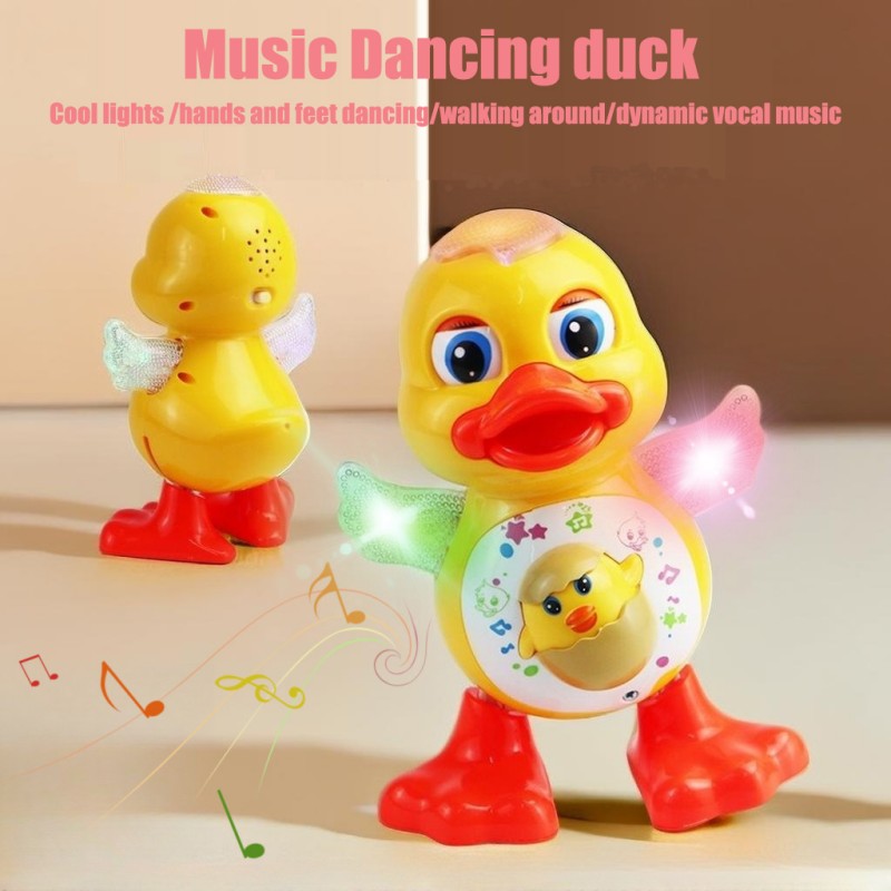 Electric Dancing Duck Toy Inte - Kids Education Music 评论和价格