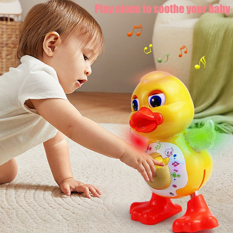 Electric Dancing Duck Toy Inte - Kids Education Music 评论和价格