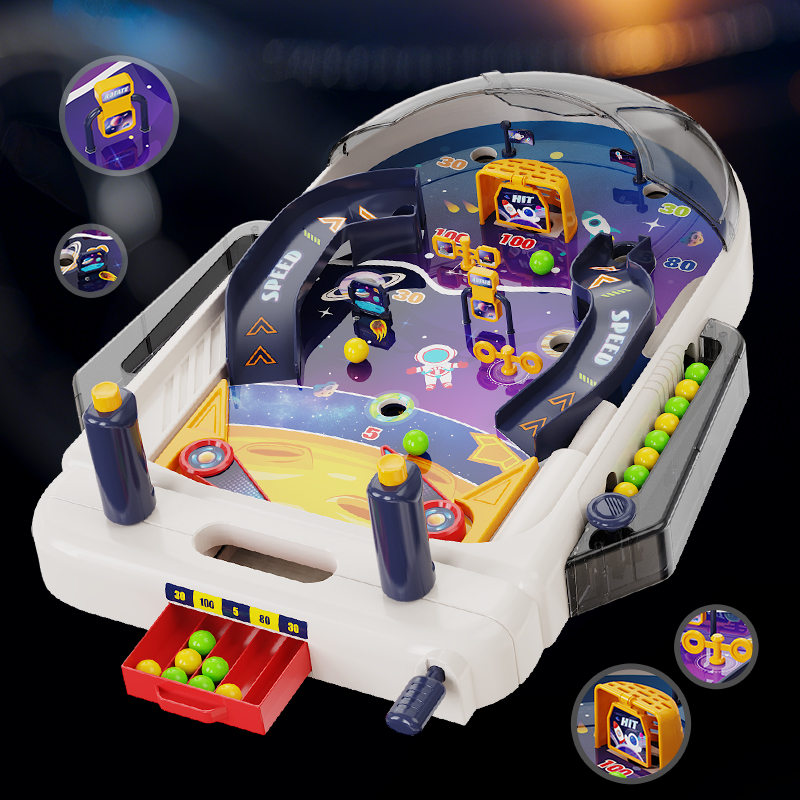 Space Pinball Table Game Inter - Kids Education Music 评论和价格