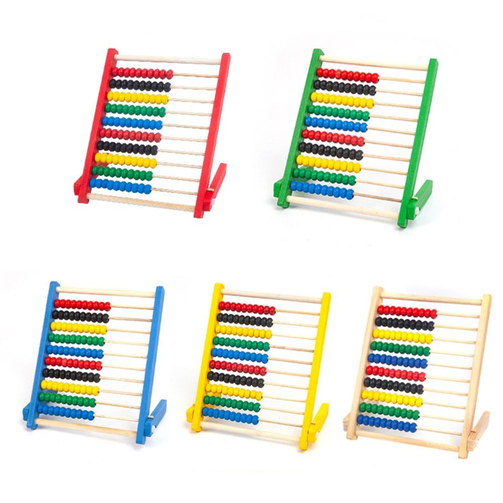 Durable Wooden Wooden Abacus E - Abacus Counting Bead 评论和价格