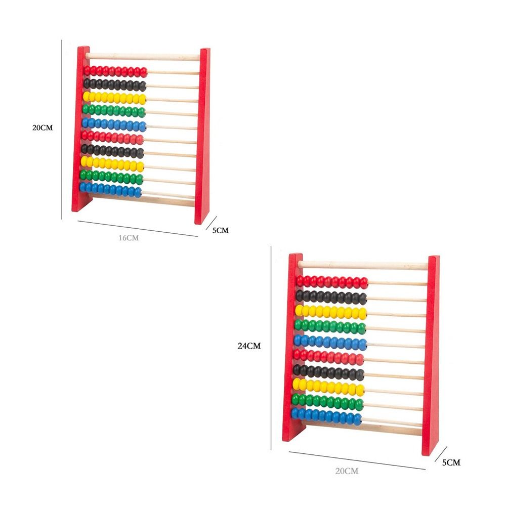 Durable Wooden Wooden Abacus E - Abacus Counting Bead 评论和价格