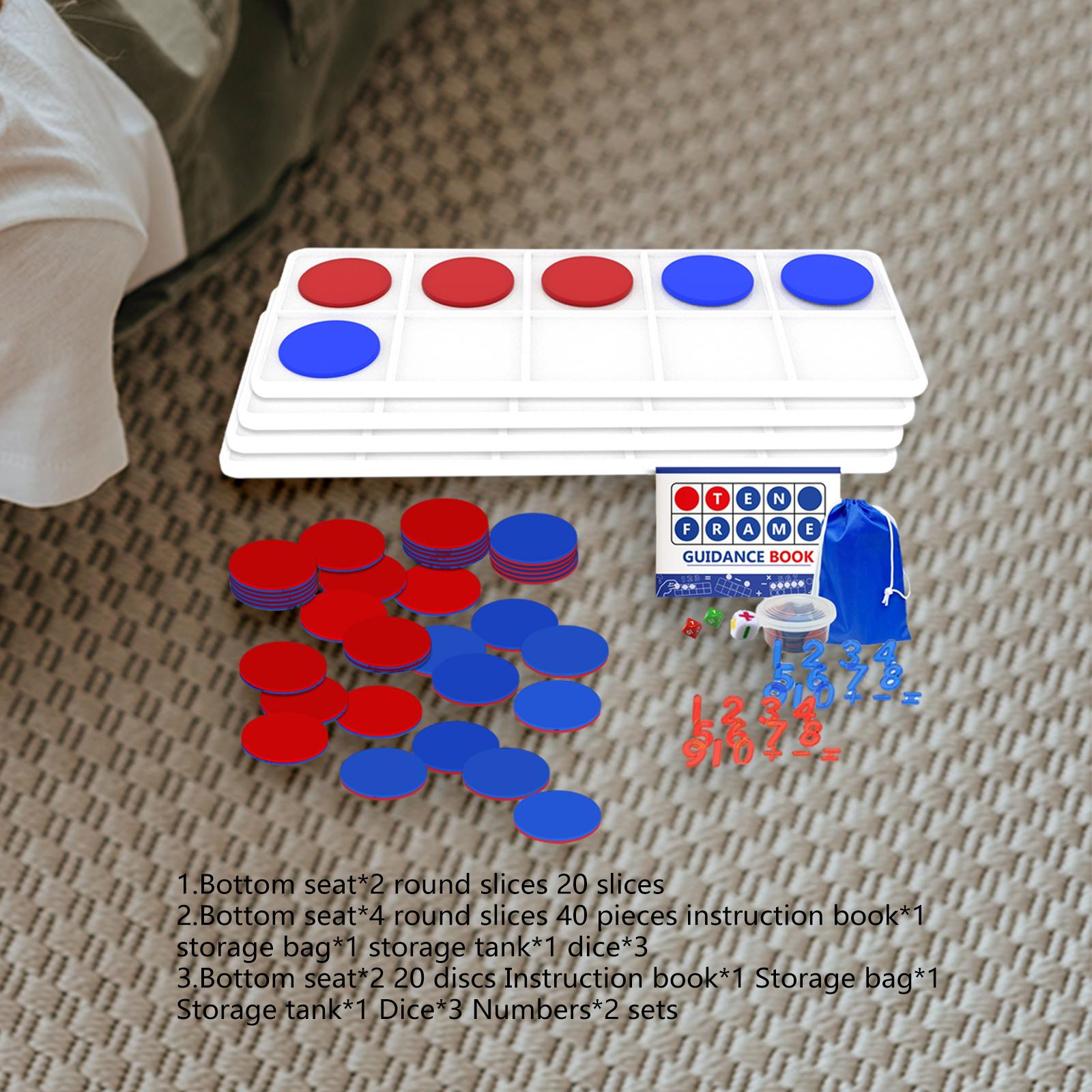 Giant Ten Frames Set Math Tool - Math Manipulative Set 评论和价格