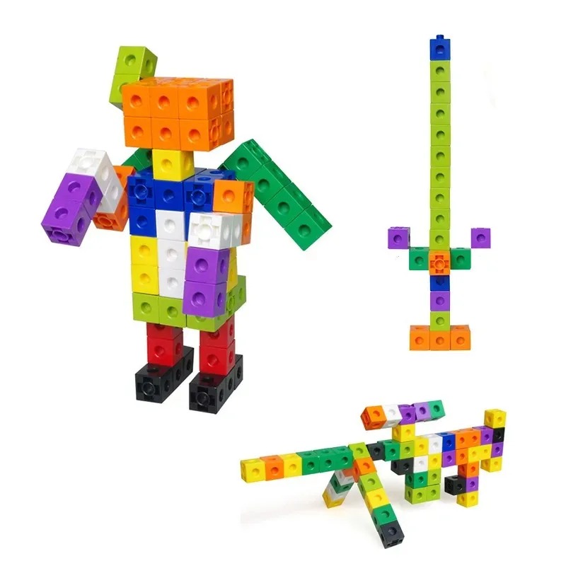 Math link Cubes Set of 100 Cub - Math Manipulative Set 评论和价格