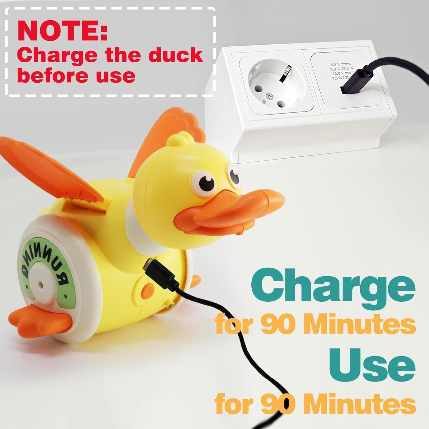 Kid Electric Rotating Duck Sim - Kids Education Music 评论和价格