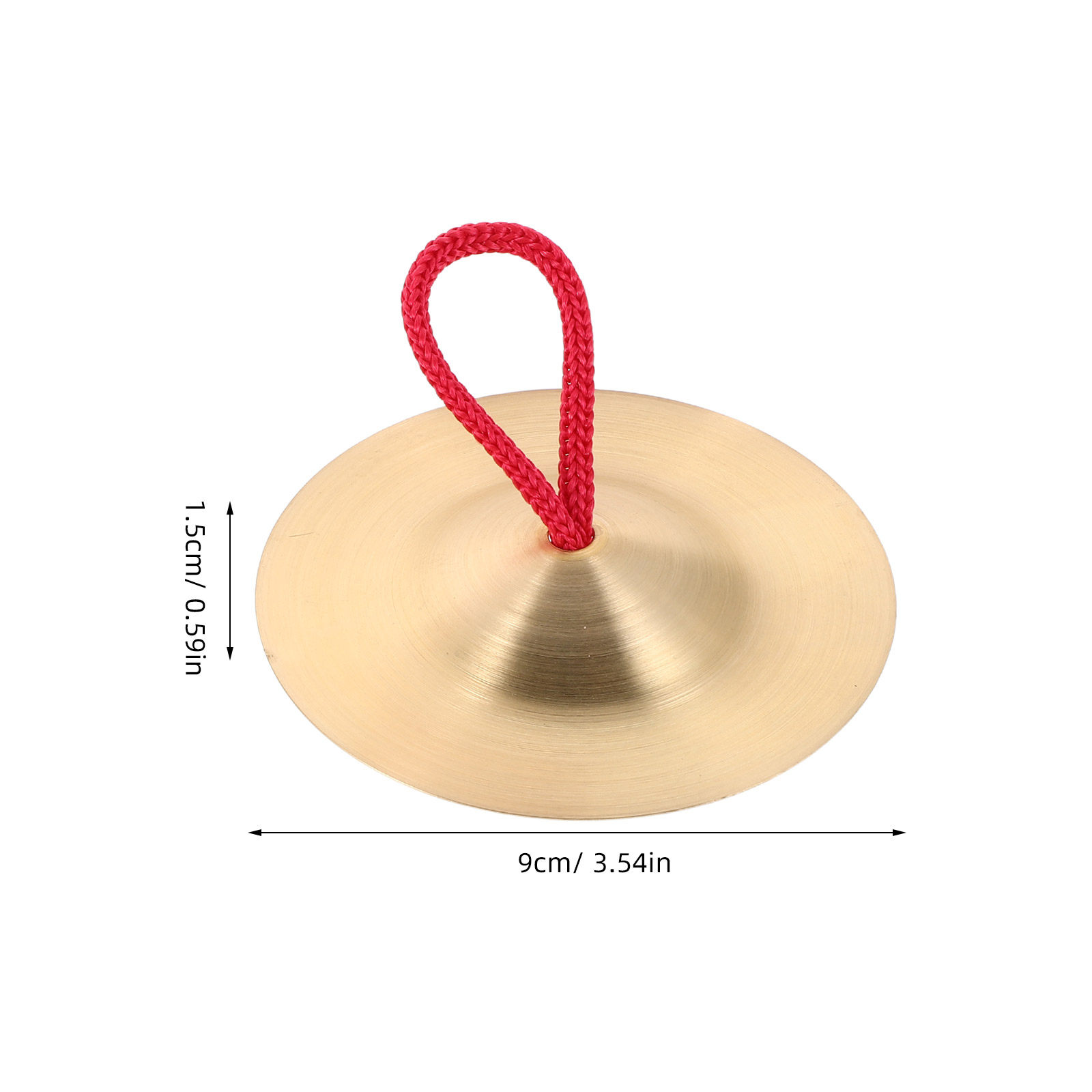 Kids Finger Cymbals Copper 9Cm - Kids Education Music 评论和价格